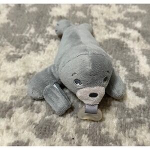 Phillips Avent Soothie Snuggle Pacifier Holder Gray Seal